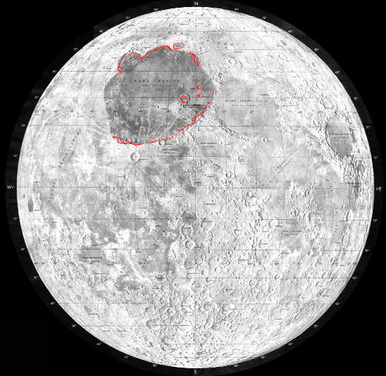 Mare Imbrium Moon