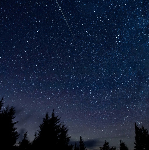 Perseid meteor shower