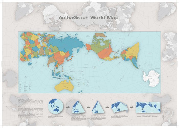 more accurate world map