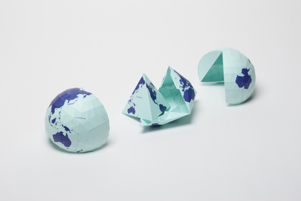 fold out world map