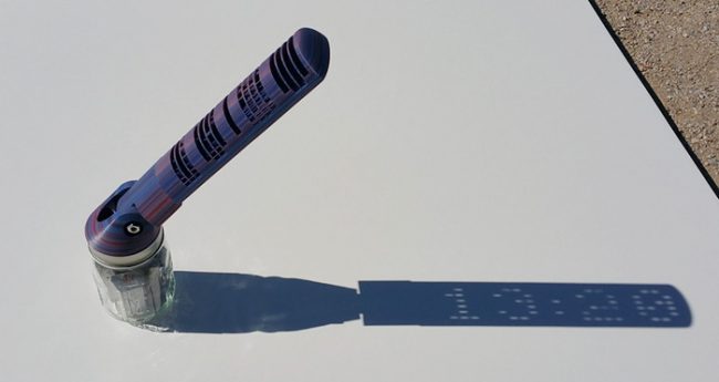 3d printed digital sundial