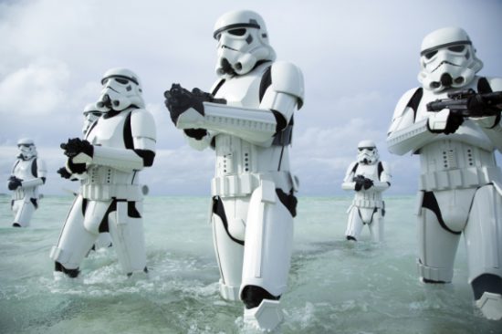 Stormtrooper beach Rogue One