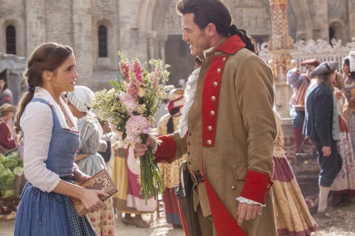 Belle and Gaston in Beauty and the Beast