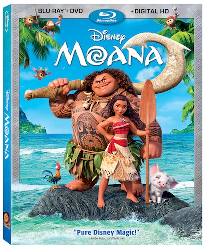 Moana blu-ray digital HD