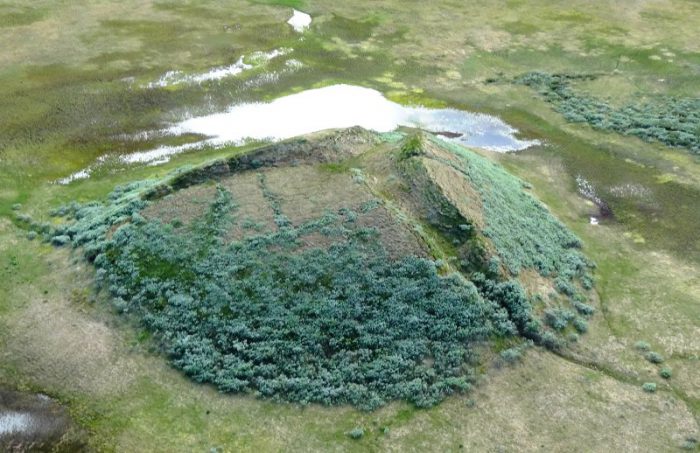 siberia methane gas bubble