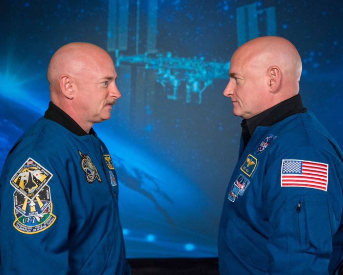 mark and Scott Kelly