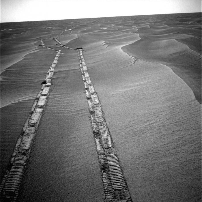 opportunity tracks sunset