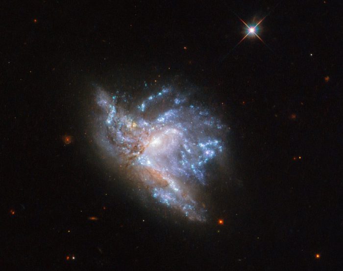 Colliding galaxies