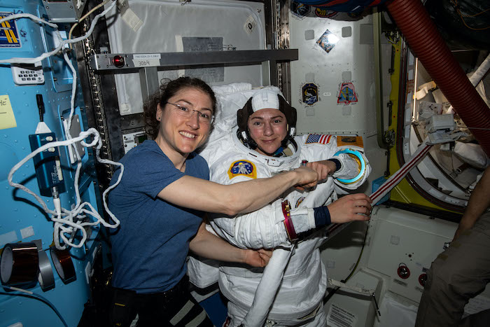 all-female spacewalk