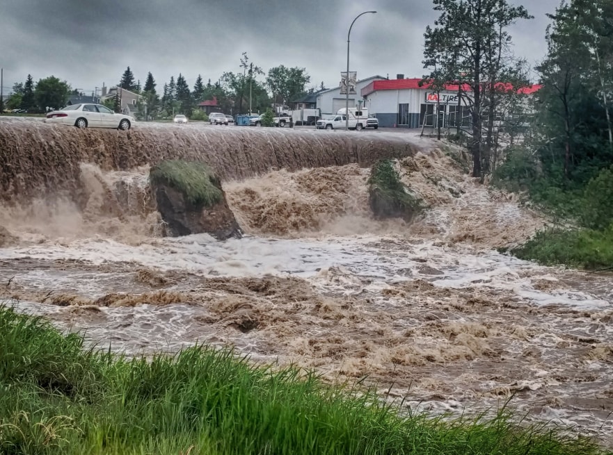 Flooding, Dawson Creek B.C.
