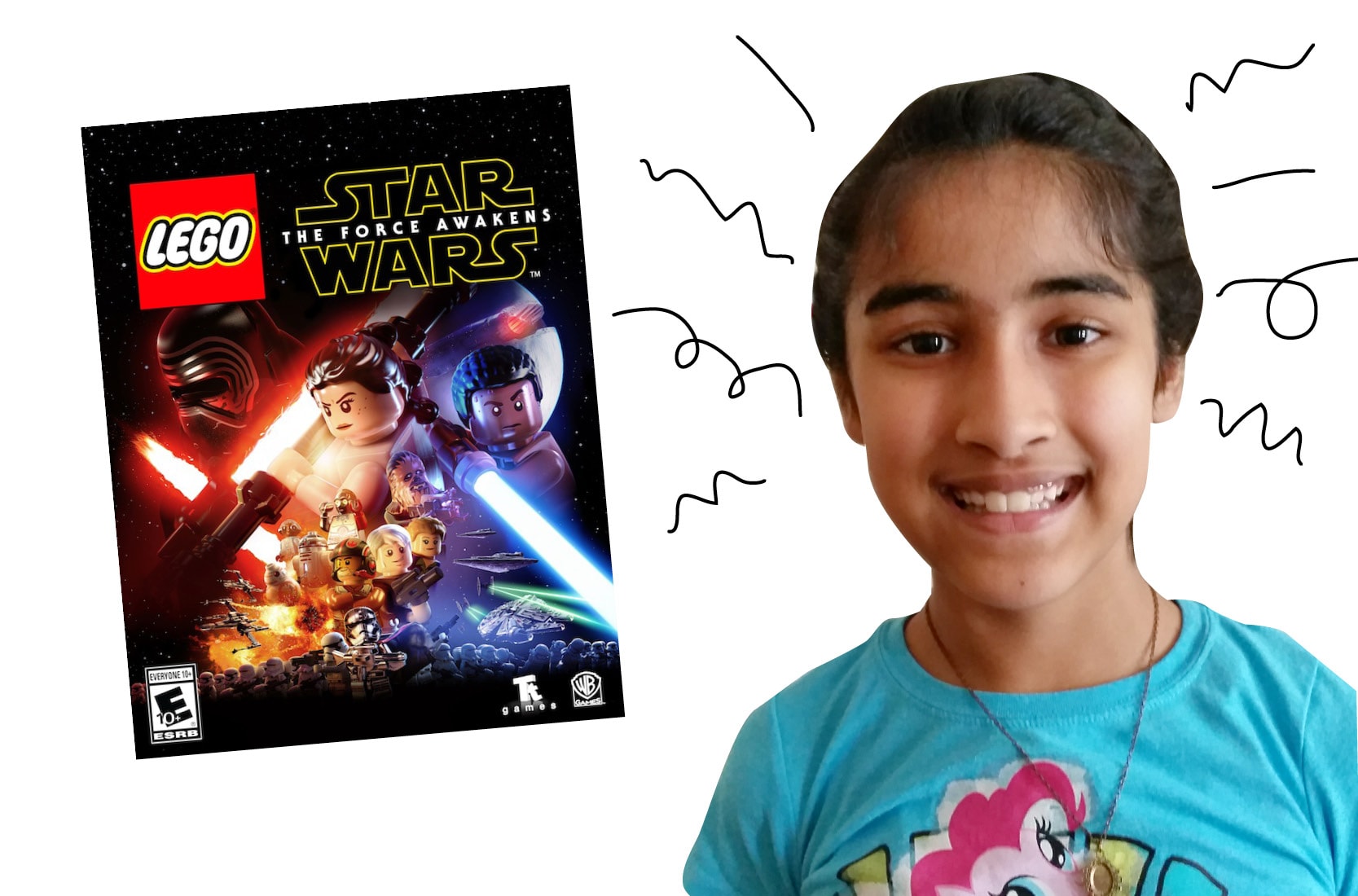 OWL reader Paavni and LEGO Star Wars: The Force Awakens video game