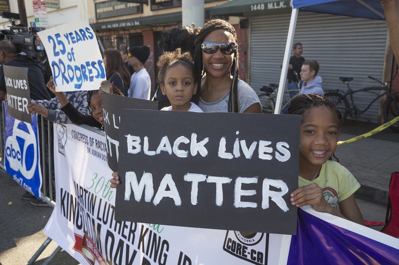 Black Lives Matter MLK parade