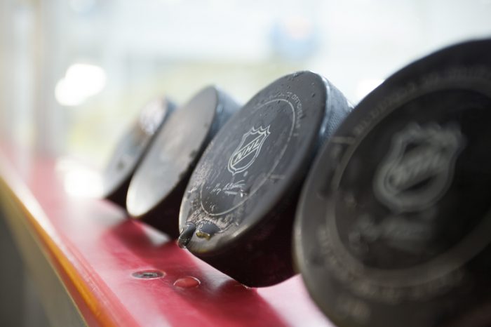 nhl season pucks