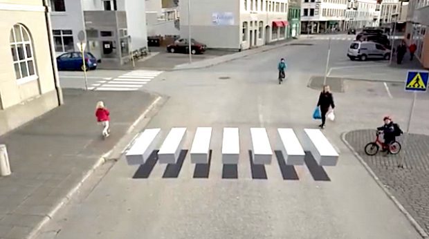 iceland crosswalk