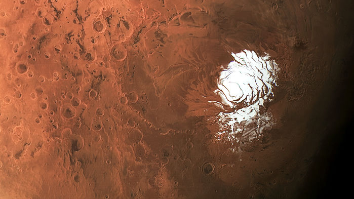 underground lake mars