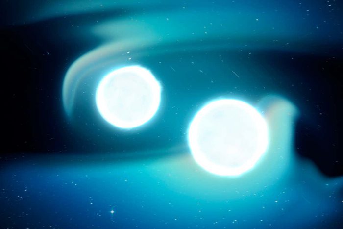 binary white dwarf system