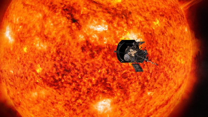Watch the Parker Solar Probe fly 'through' the Sun!