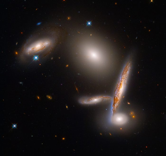 Happy Hubble-versary! Check out this party of galaxies!