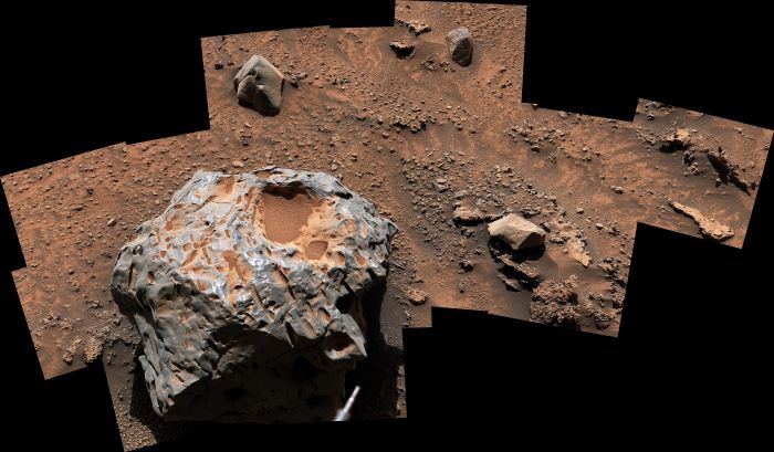 Curiosity discovers metal meteorite on Mars