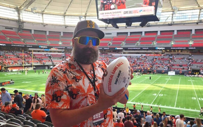 Man visits every CFL stadium in record time